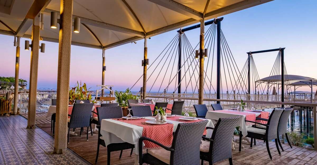 Een foto van de faciliteiten bij Long Beach Alanya