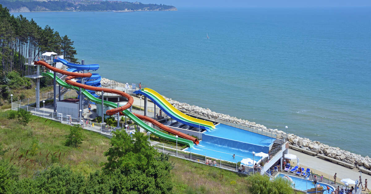 Een foto van het zwembad bij Sol Luna Bay All Inclusive