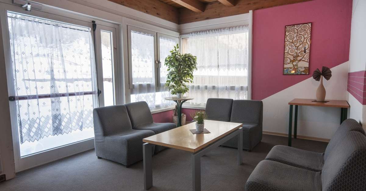 Een foto van het interieur van Blu Hotels Senales