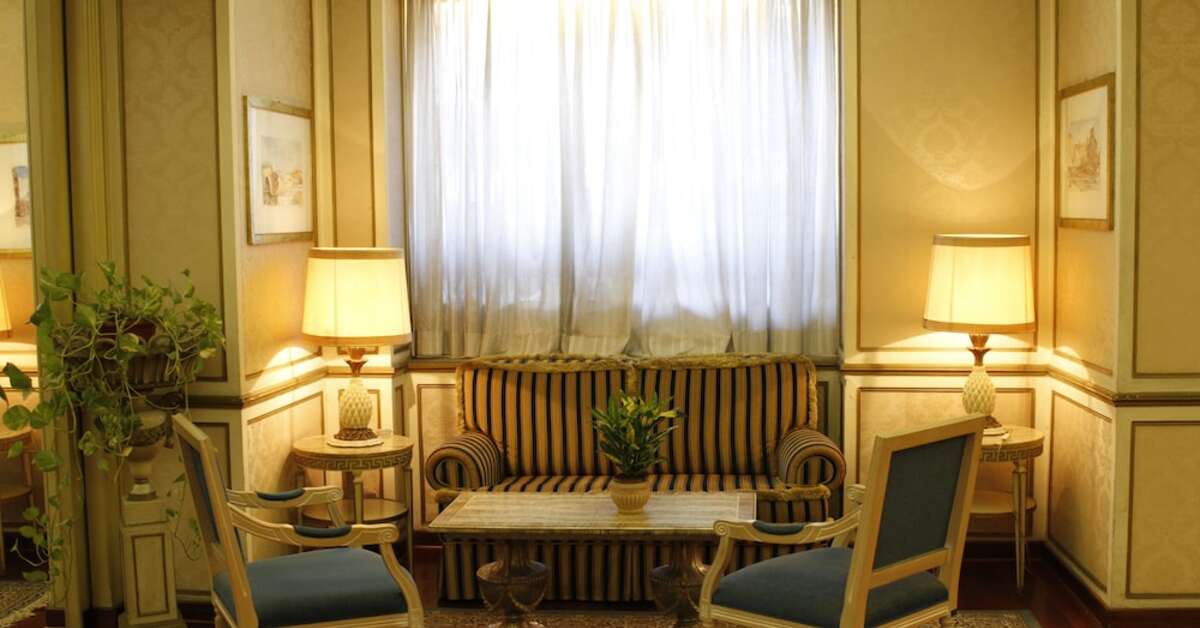 Ein Foto vom Innenbereich im Hotel Eliseo