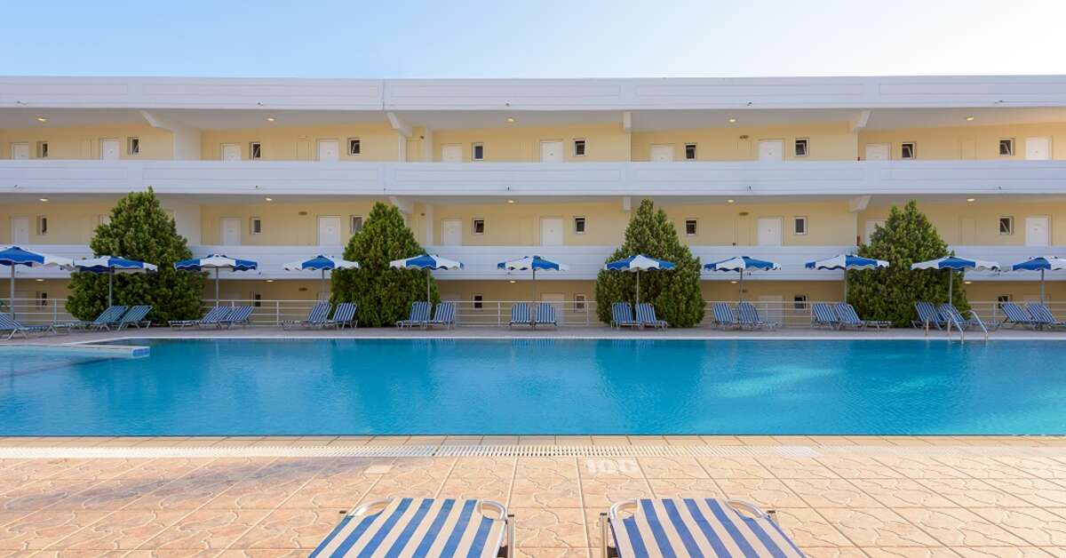Een foto van het zwembad bij Memphis Beach