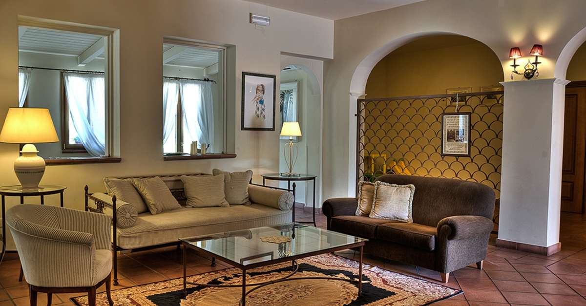 Een foto van het interieur van Casa delle Monache