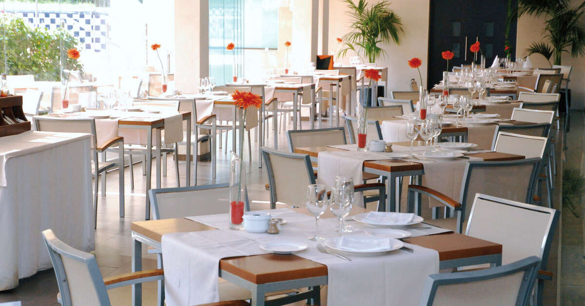 Een foto van de faciliteiten bij Hotel Ibersol Antemare Spa