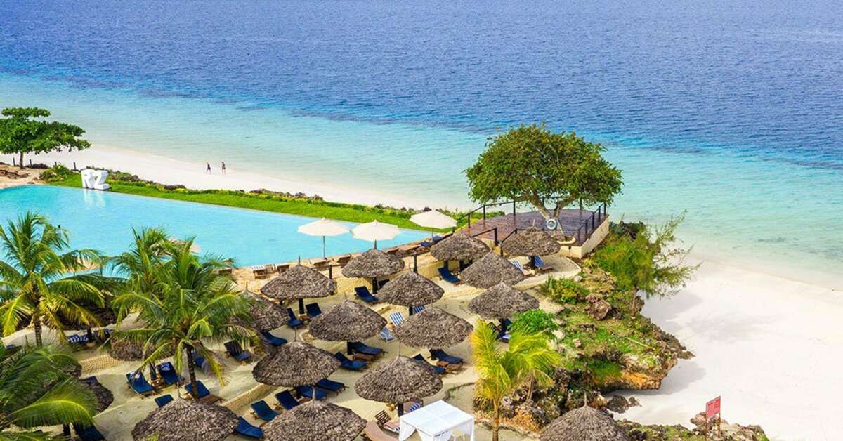 Een foto van het strand bij Royal Zanzibar Beach Resort