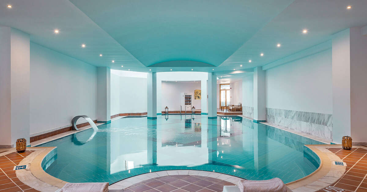 Een foto van het zwembad bij Mitsis Rodos Maris Resort & Spa