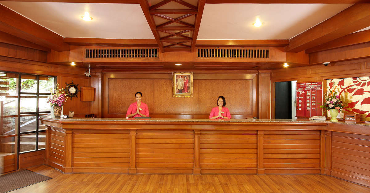Een foto van het interieur van Best Western Phuket Ocean Resort