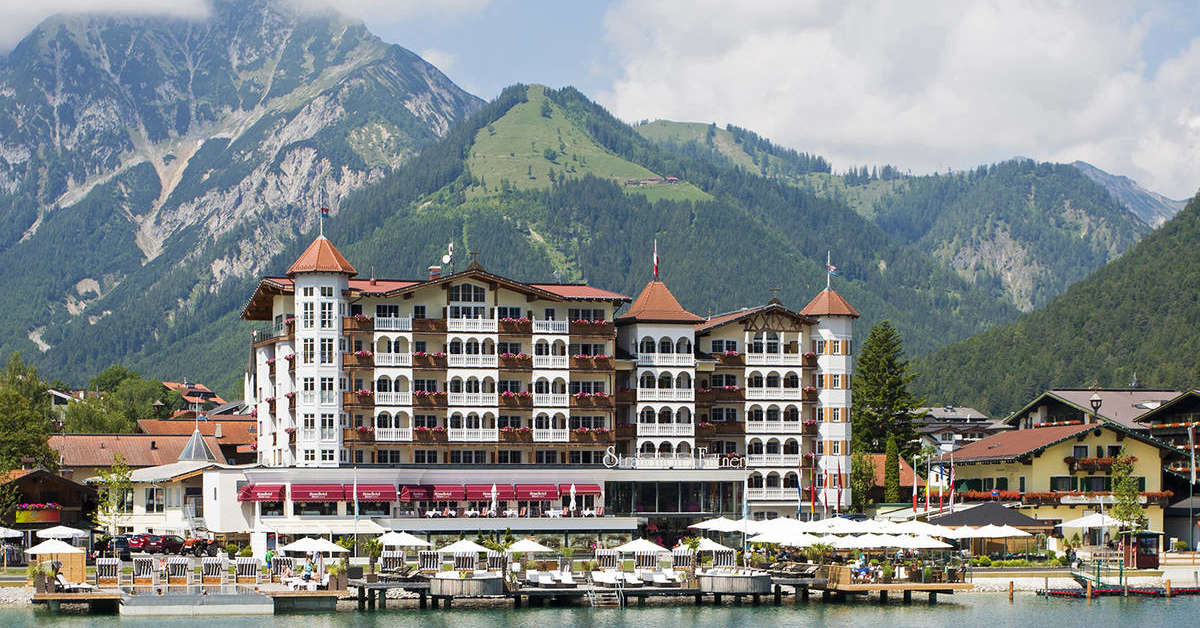 Ein Foto von der Außenansicht des Entners am See