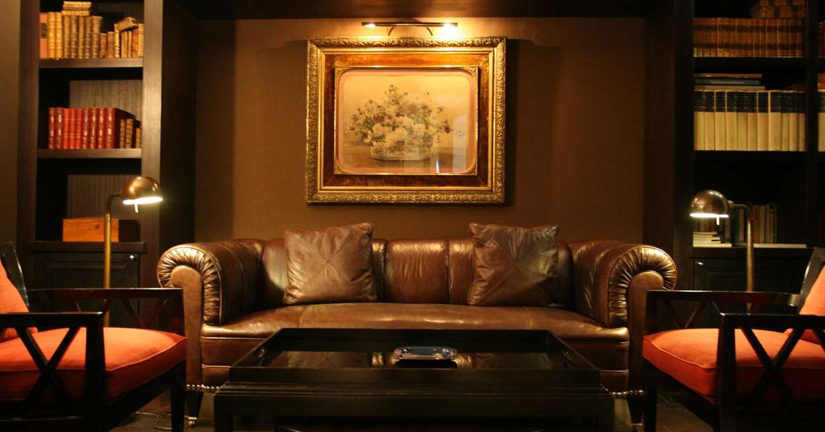 Een foto van het interieur van Hotel Le Lavoisier