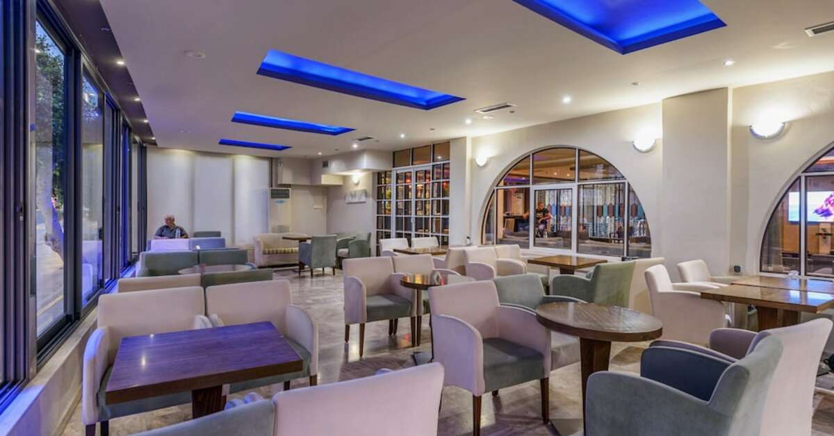 Een foto van het interieur van Vanisko Hotel