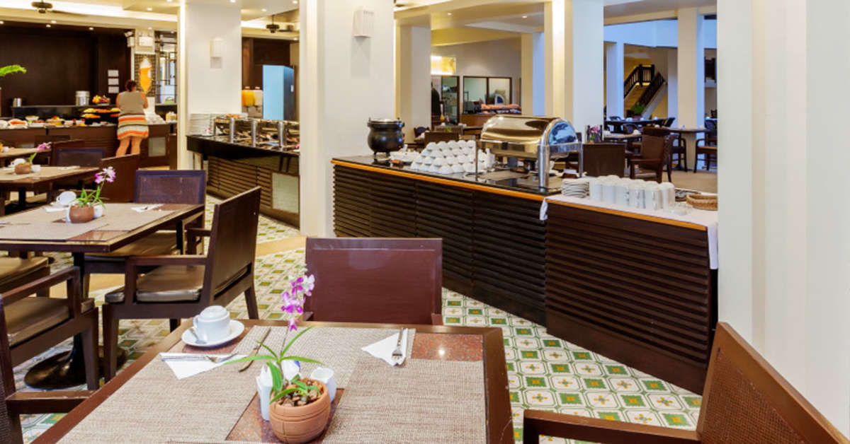 Ein Foto von den Einrichtungen im The Briza Beach Resort Khao Lak
