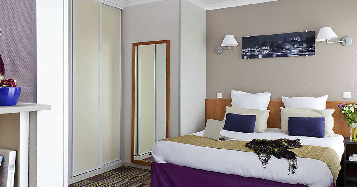 Een foto van een overzicht van Aparthotel Adagio Paris Buttes Chaumont