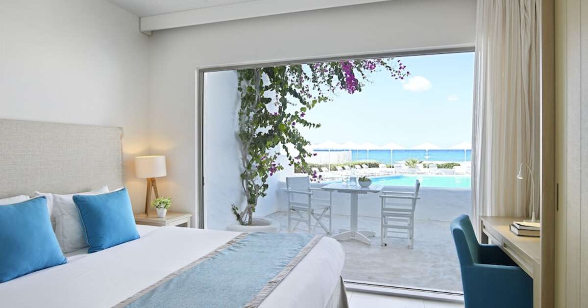 Een foto van Knossos Beach Bungalows & Suites