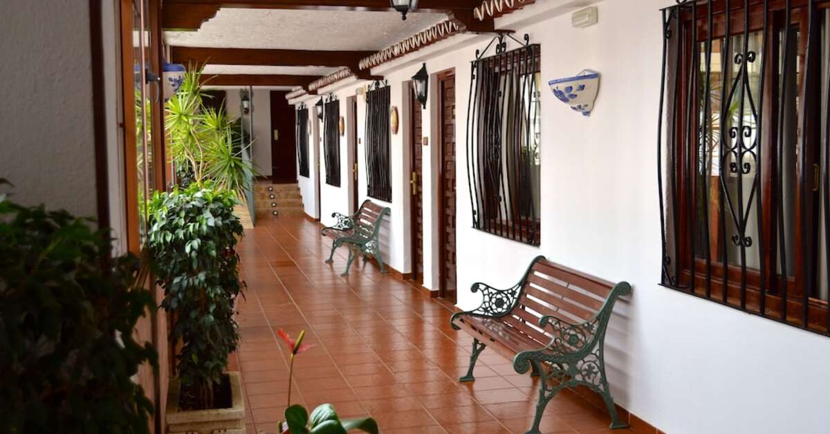 Een foto van de buitenkant van Hotel Las Rampas