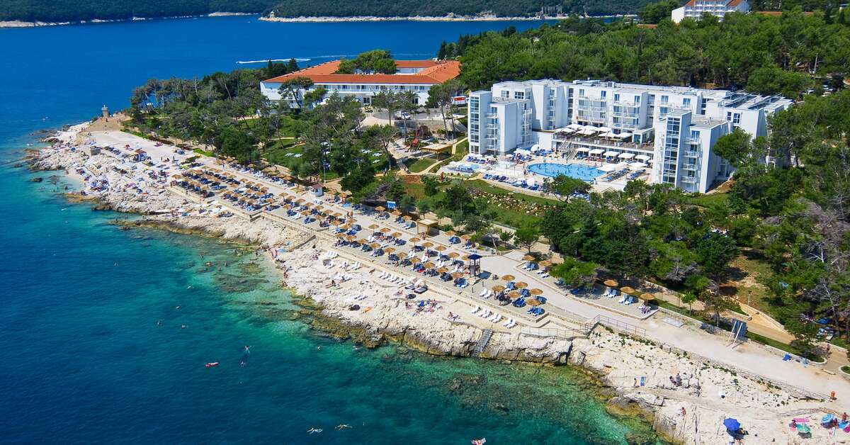 Een foto van een overzicht van Valamar Sanfior Hotel & Casa