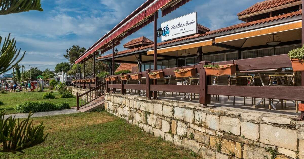 Ein Foto von den Einrichtungen im Ozlem Garden Hotel