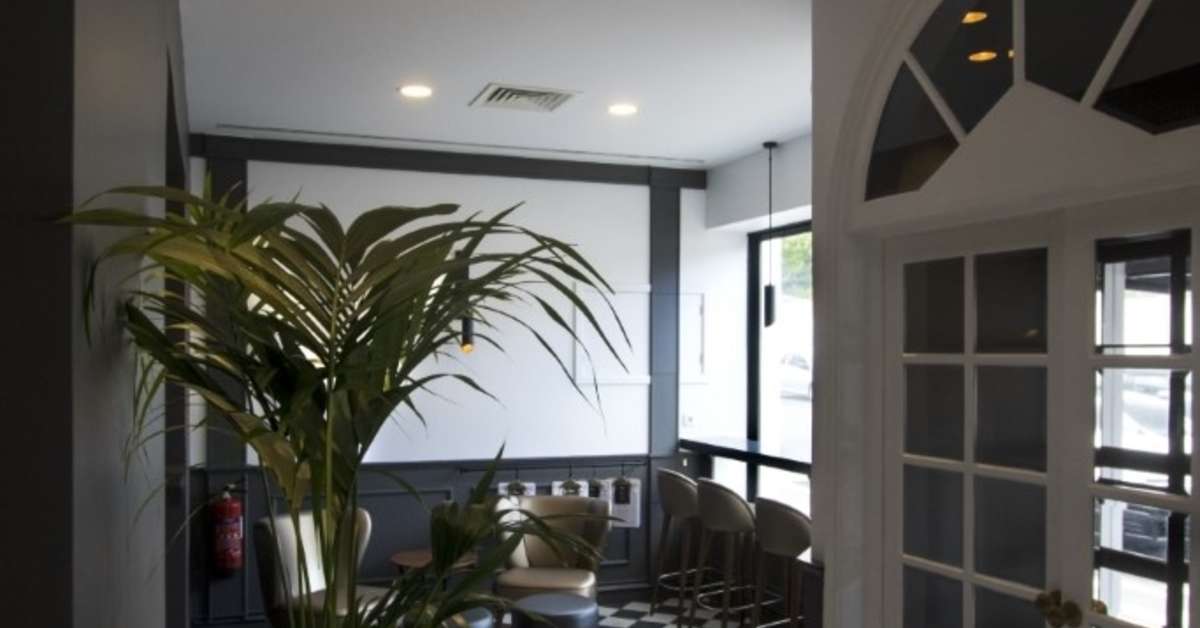 Een foto van het interieur van Hotel Ponta Delgada