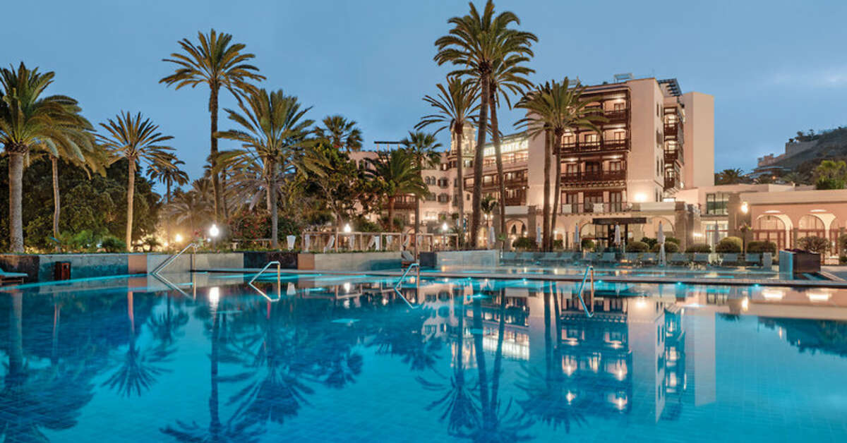 Een foto van het zwembad bij Santa Catalina a Royal Hideaway Hotel