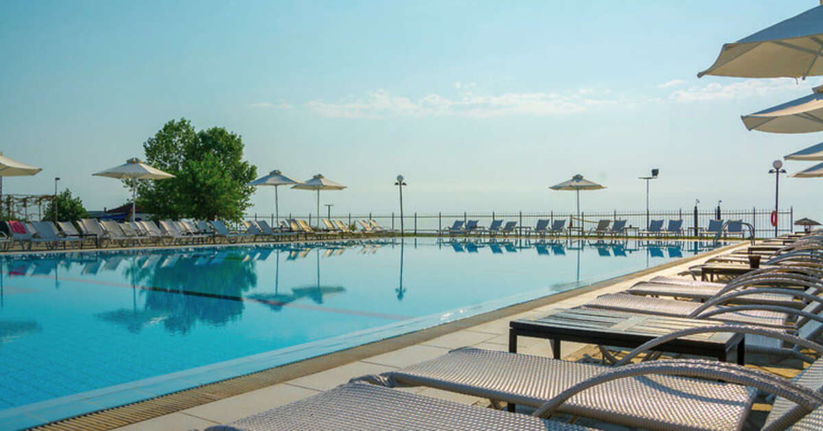 Een foto van het zwembad bij Dion Palace Beauty & Spa Resort