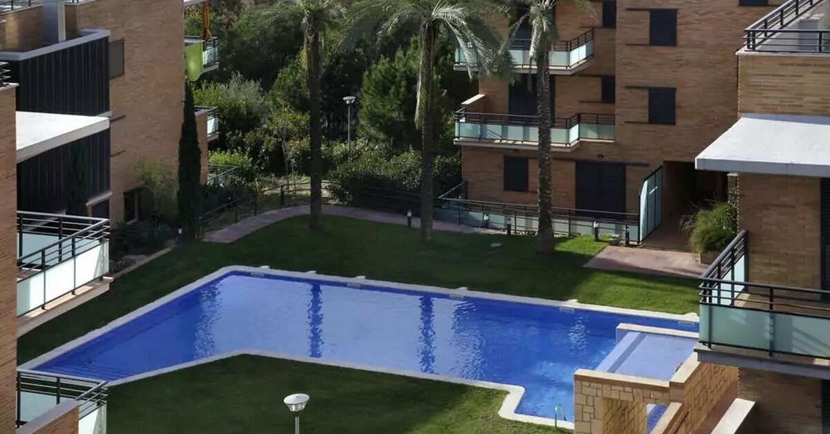 Ein Foto vom Pool im Pierre & Vacances Residence Salou