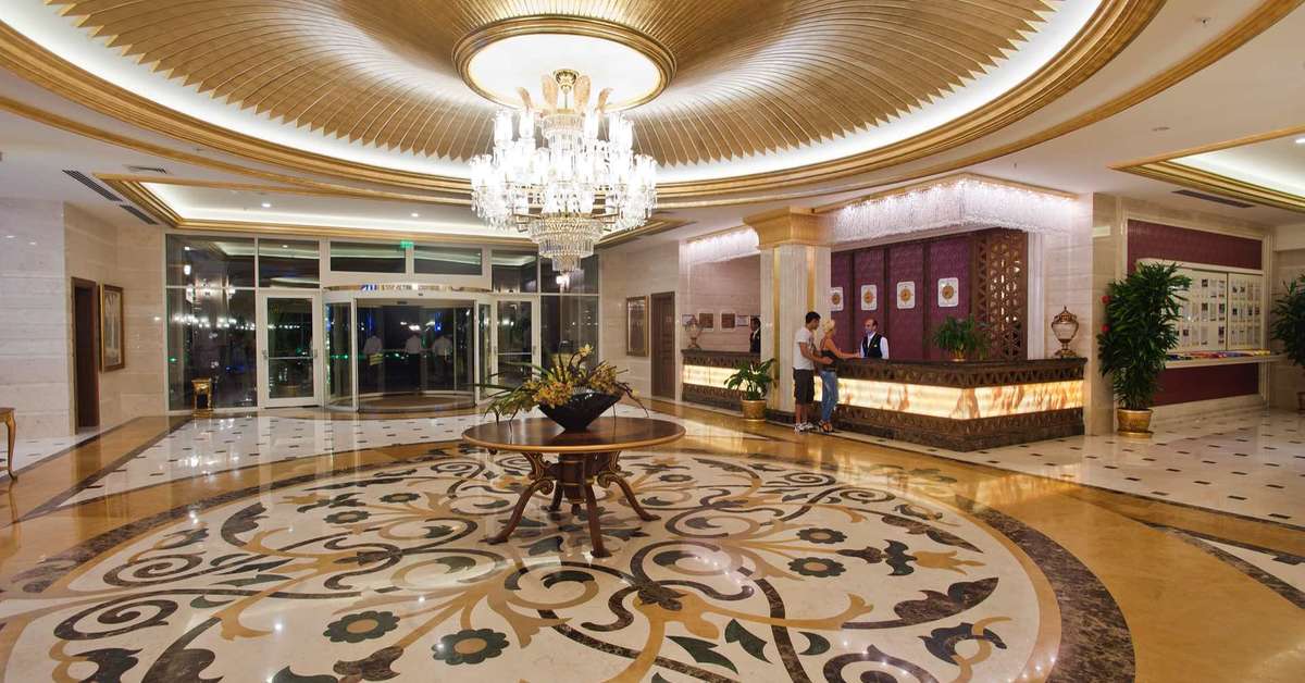 Een foto van het interieur van Hotel Diamond Excellence Resort & Spa