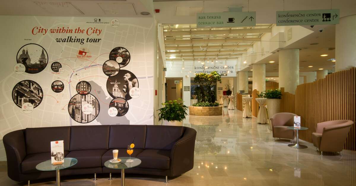 Een foto van City Hotel Ljubljana