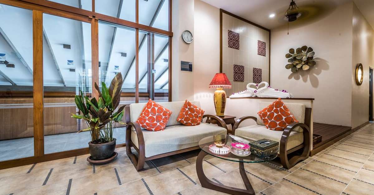 Een foto van het interieur van Deevana Plaza Krabi Aonang
