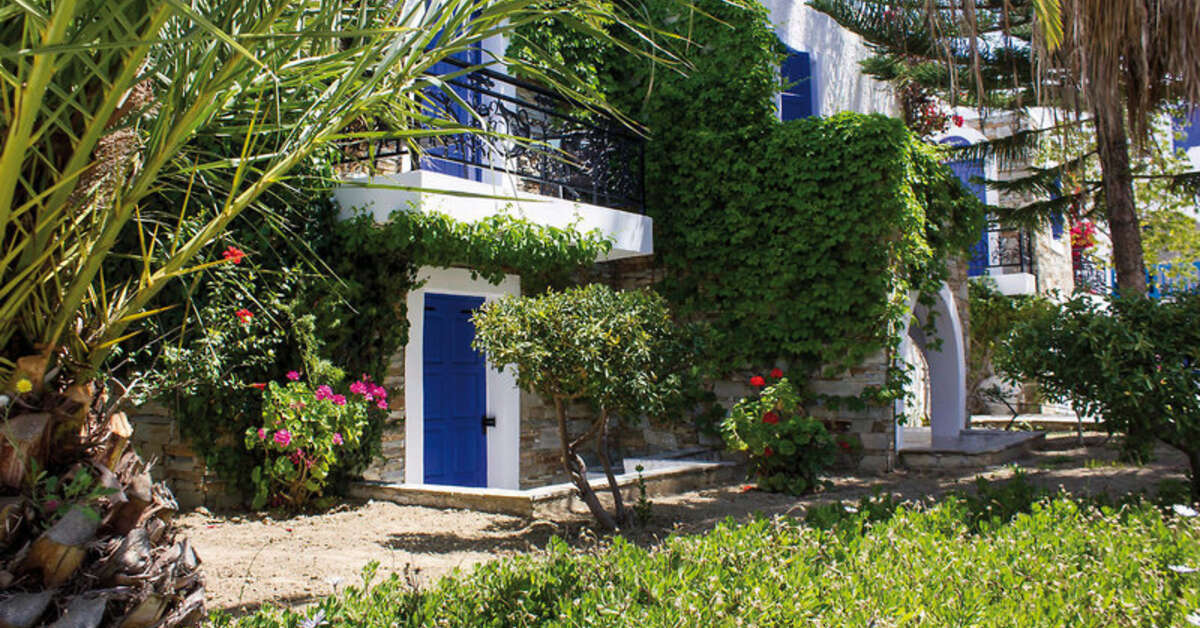 Een foto van de buitenkant van Naxos Holidays