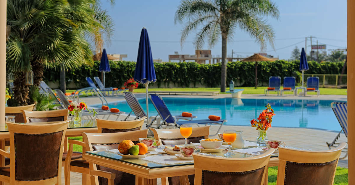 Een foto van de faciliteiten bij Socrates Hotel Malia Beach