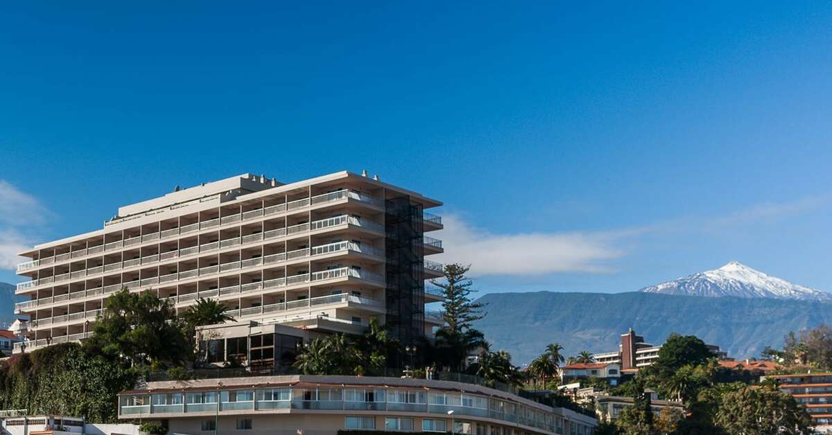 Een foto van de buitenkant van Hotel El Tope