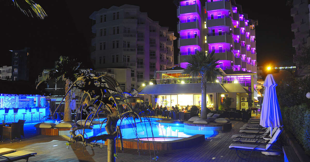 Een foto van het zwembad bij Hotel Savk