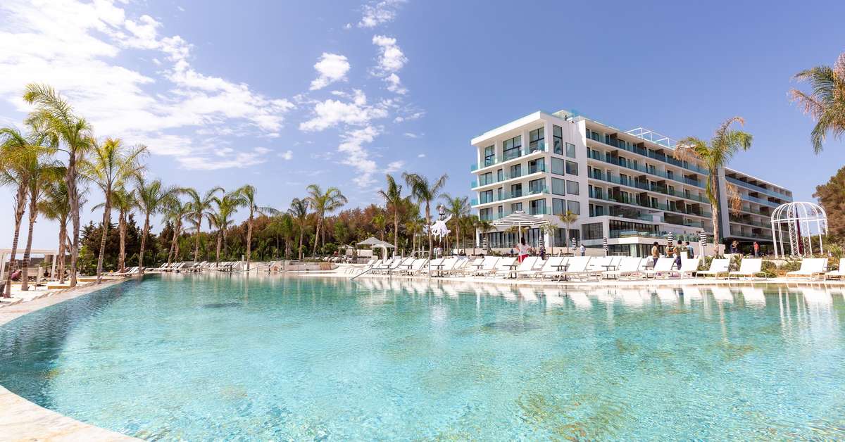Een foto van het zwembad bij Bless Ibiza Hotel