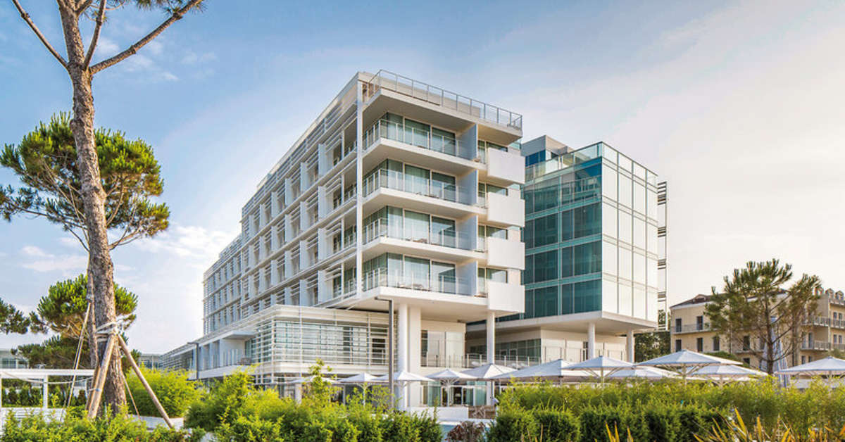 Een foto van de buitenkant van Falkensteiner Hotel & Spa Jesolo