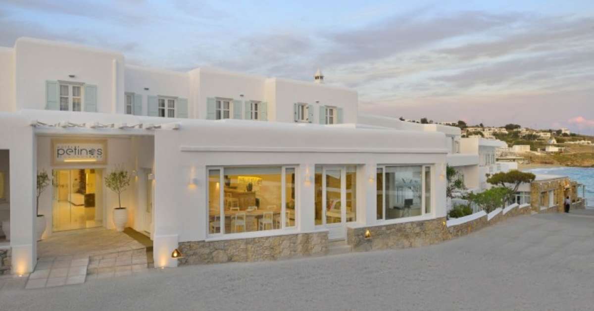 Een foto van Hotel Petinos Mykonos