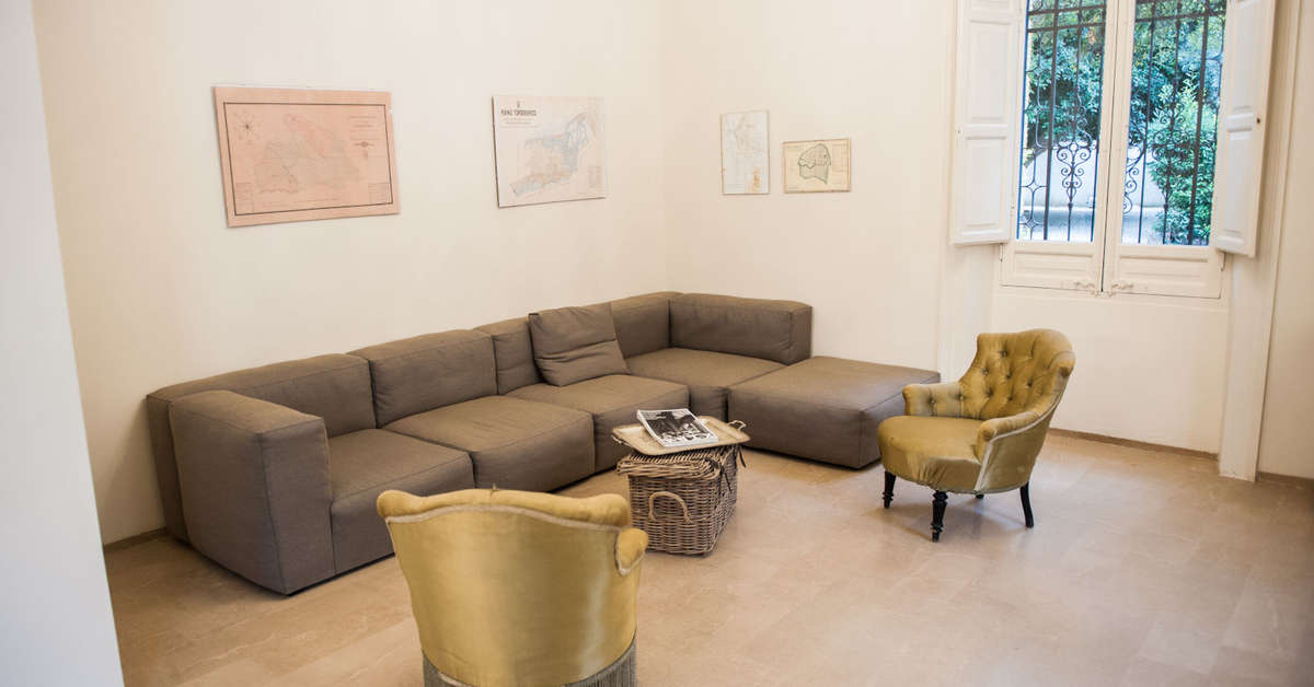 Een foto van het interieur van Giardini Mon Plaisir