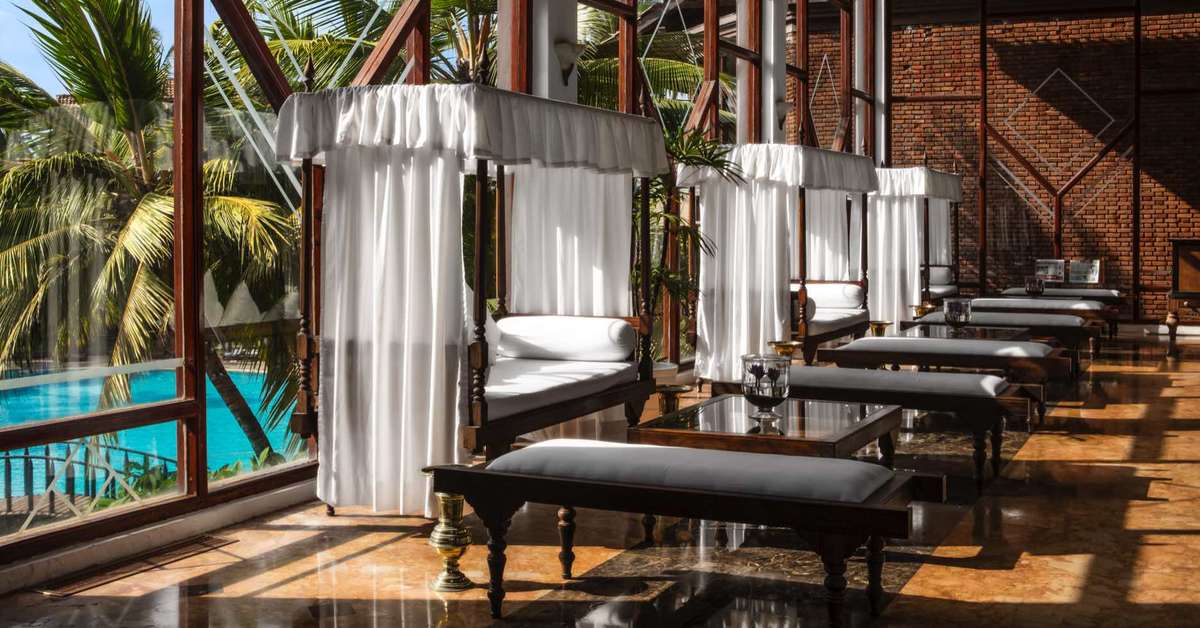 Een foto van het interieur van Royal Palms Beach Resort
