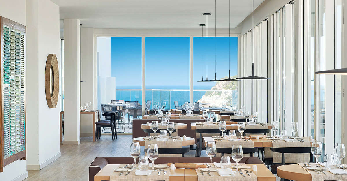 Een foto van de faciliteiten bij Melia Cala Galdana
