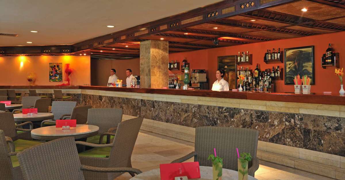Ein Foto von den Einrichtungen im Hotel Sol Palmeras