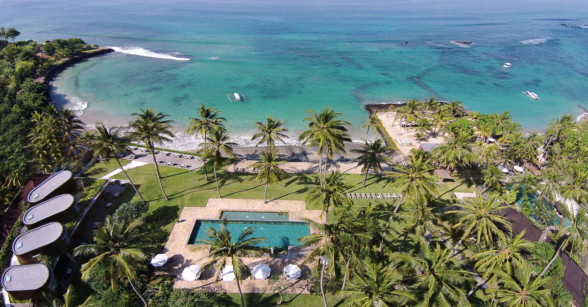 Ein Foto vom Pool im Candi Beach Resort & Spa