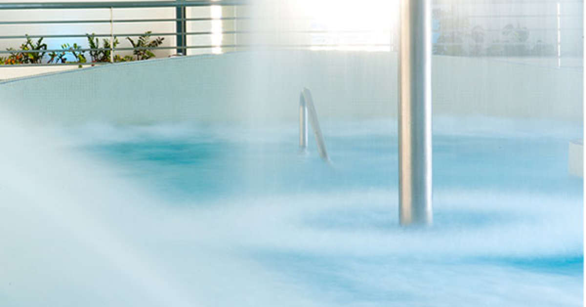 Een foto van de faciliteiten bij Hotel Deloix Aqua Center