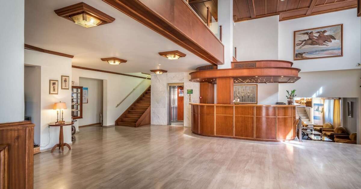 Een foto van het interieur van Diana Hotel Zakynthos