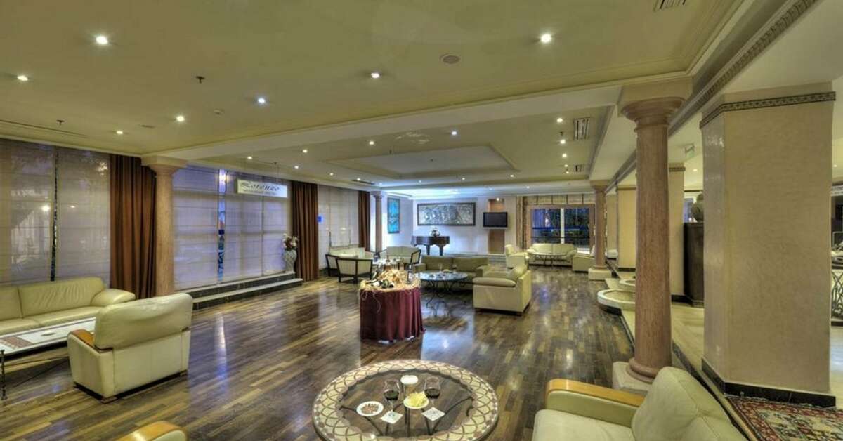 Een foto van het interieur van Hotel Farah Marrakech