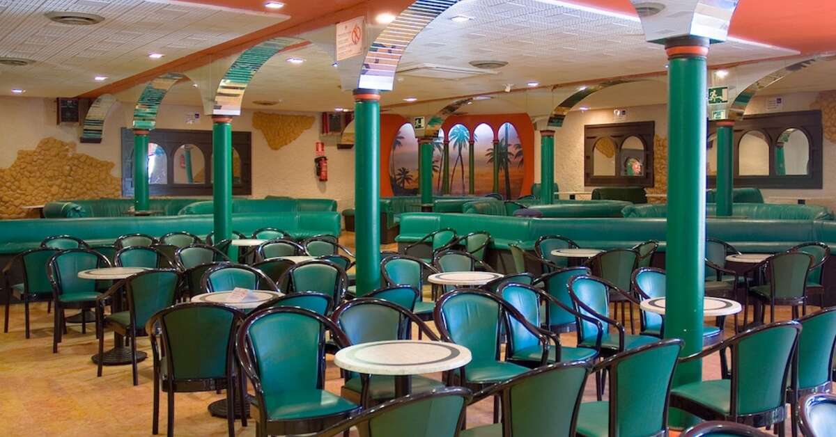 Een foto van het interieur van Hotel Magic Aqua Rock Gardens