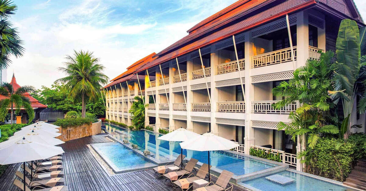 Een foto van het zwembad bij Pullman Pattaya Hotel G