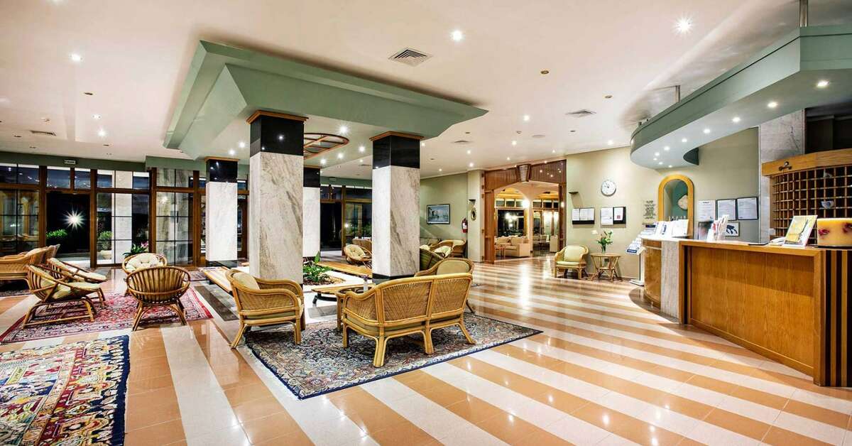 Een foto van het interieur van Possidi Holidays