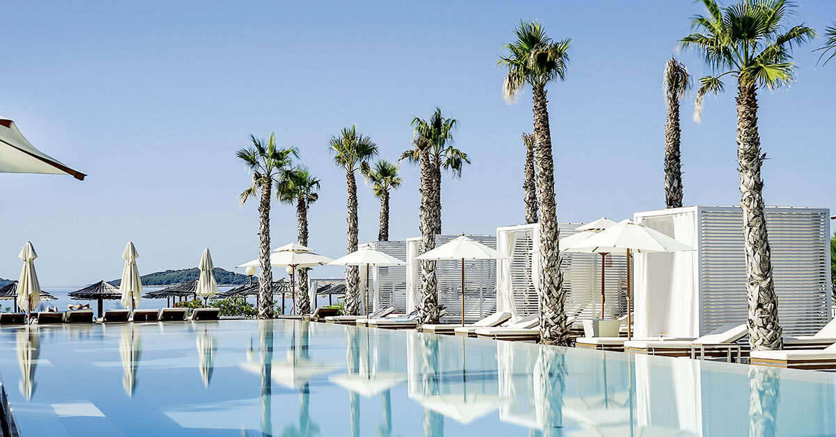 Een foto van het zwembad bij Amadria Park Hotel Jure