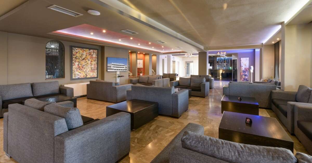 Een foto van het interieur van Vanisko Hotel