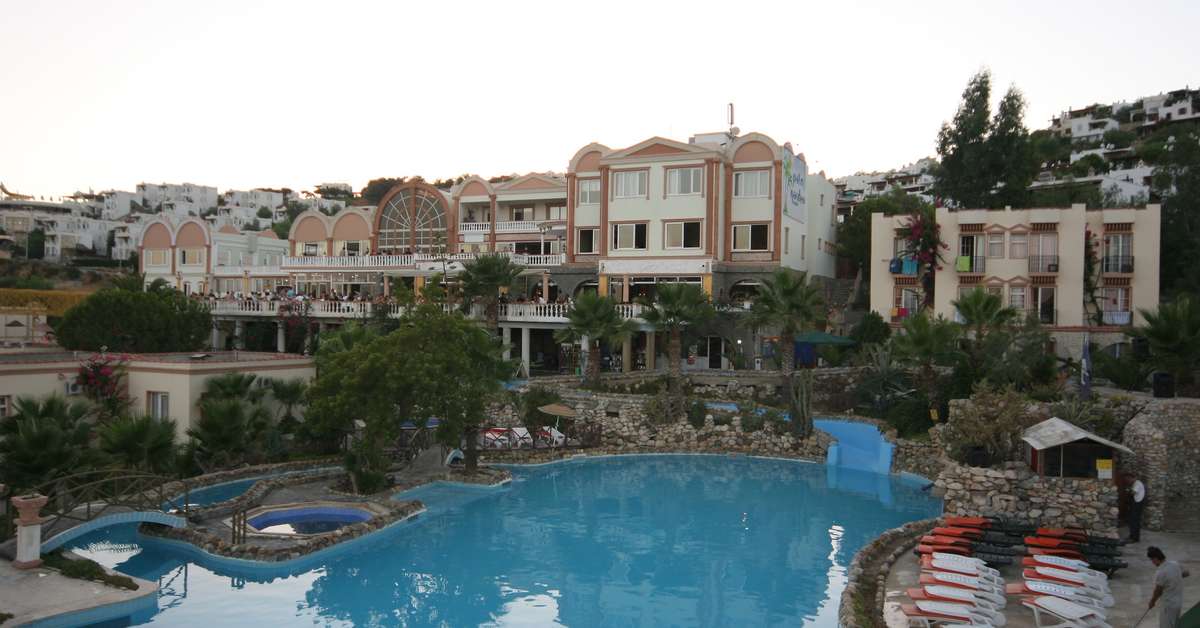 Een foto van het zwembad bij Phoenix Sun Hotel Bodrum