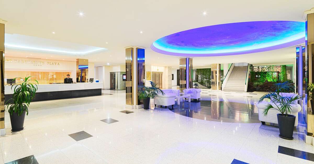 Een foto van het interieur van H10 Taburiente Playa