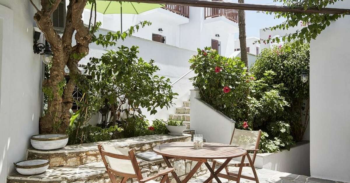 Een foto van het terras bij Accommodation Sunrise