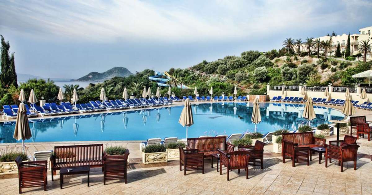 Een foto van het zwembad bij Yasmin Bodrum Resort